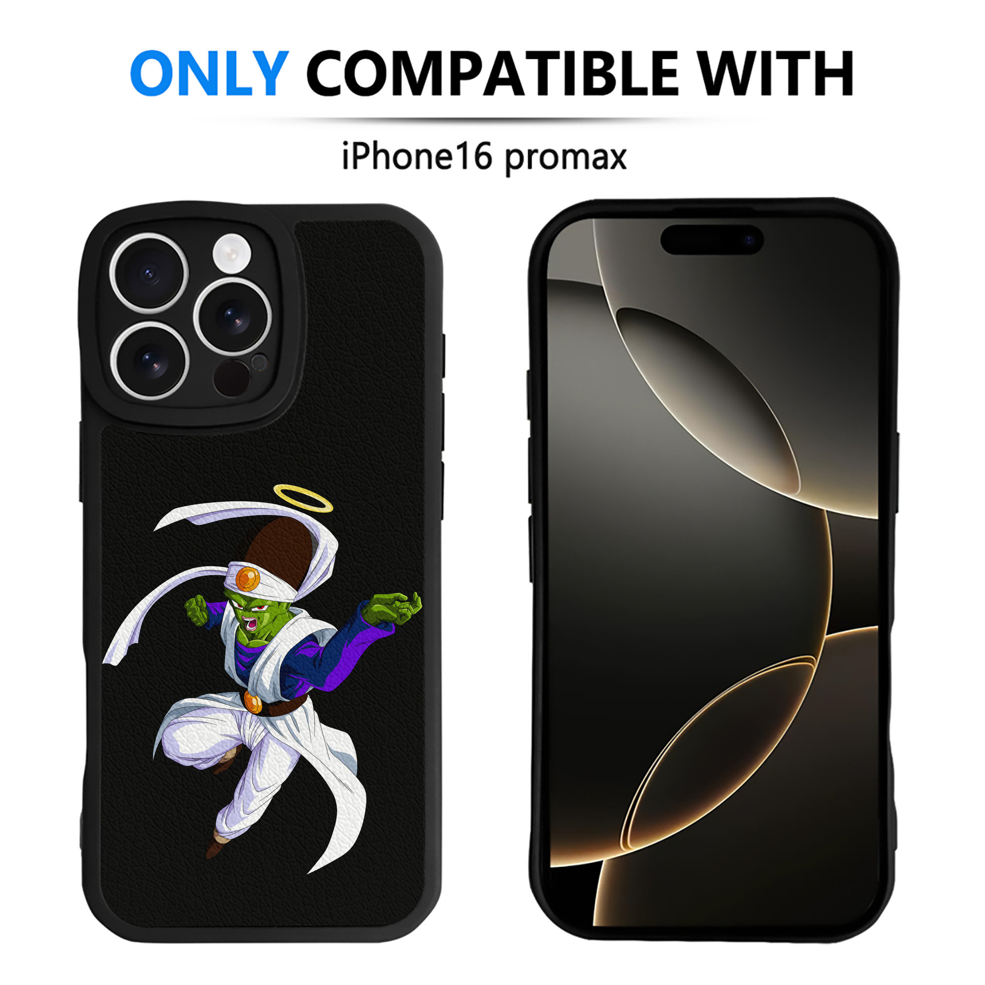 （画像用） ドラゴンボール パイクーハン DRAGON BALL Pikkon 【iPhone 16シリーズ対応】シリコンスマホケース（レザー調） 材質：シリコン